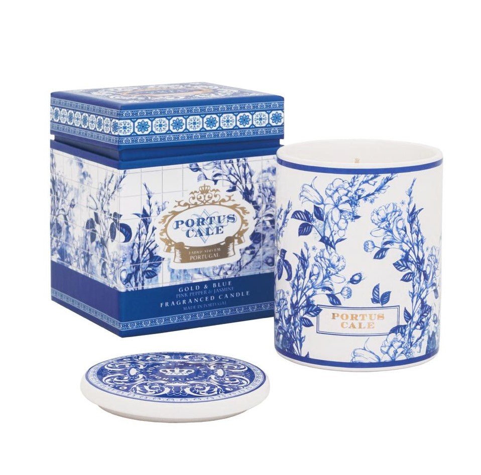 PORTUS CALE Fragranced Candle 210g 新品未開封 Portus Cale Gold & Blue Candle 210gr – Saudade