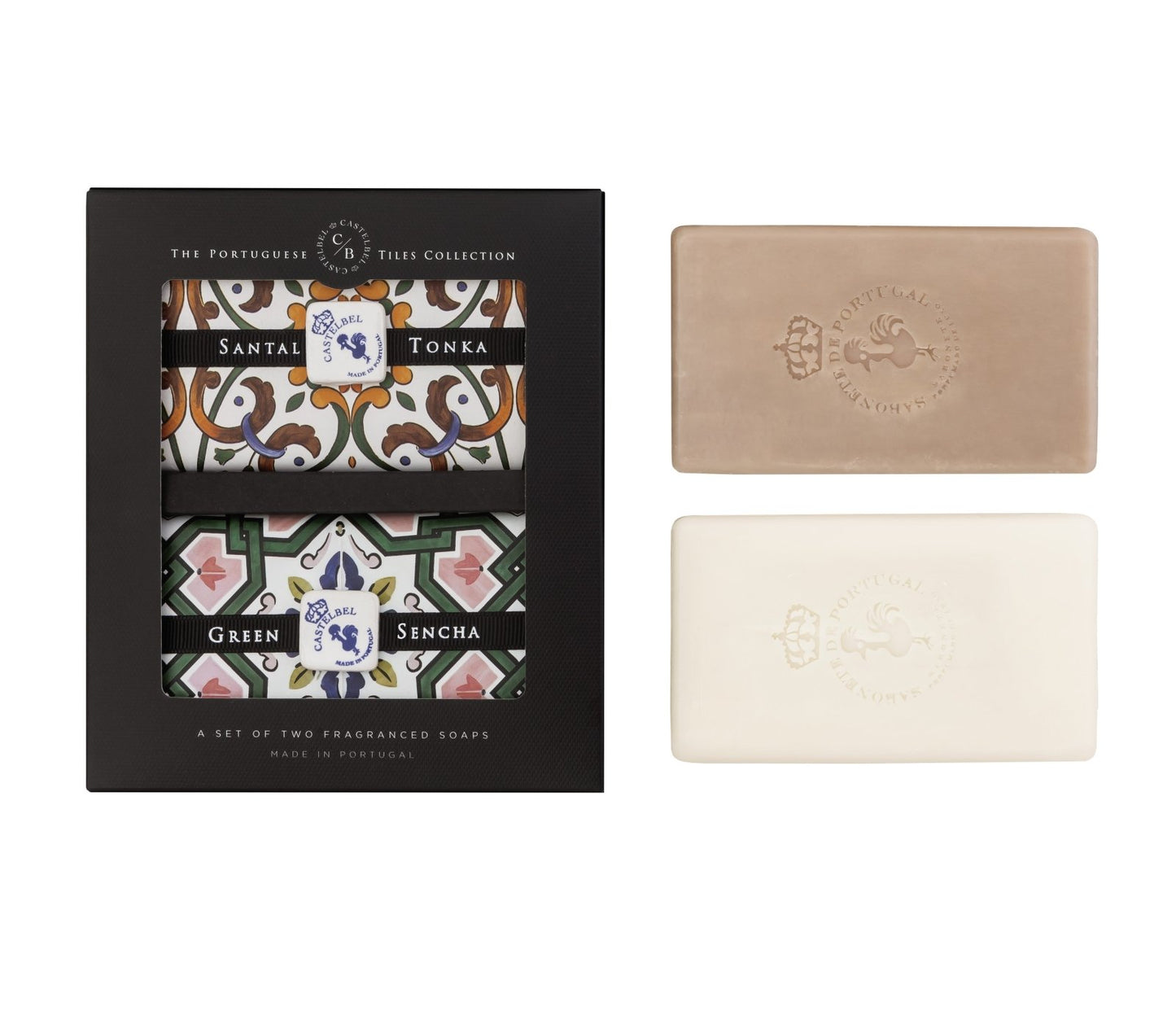 Castelbel-Tiles-Santal-Tonka-Lavender-Chamomile-Seifen-Geschenkset-2x200gr-3
